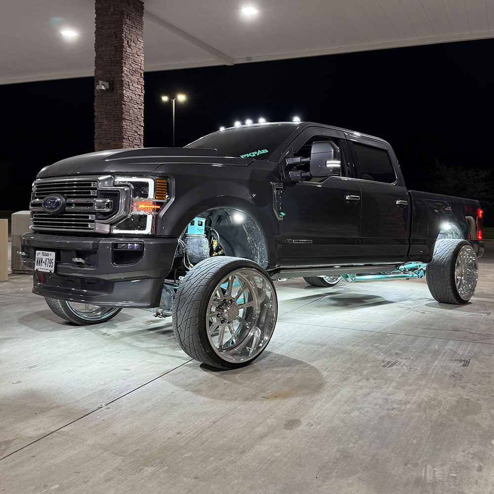 21 F-250 With our full air ride kit