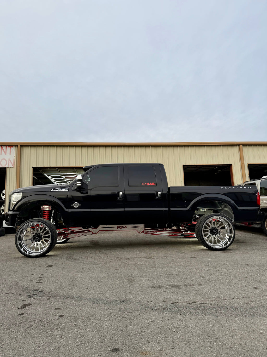 05-16 Ford F250/350 Fabricated Cradle/4 Link system