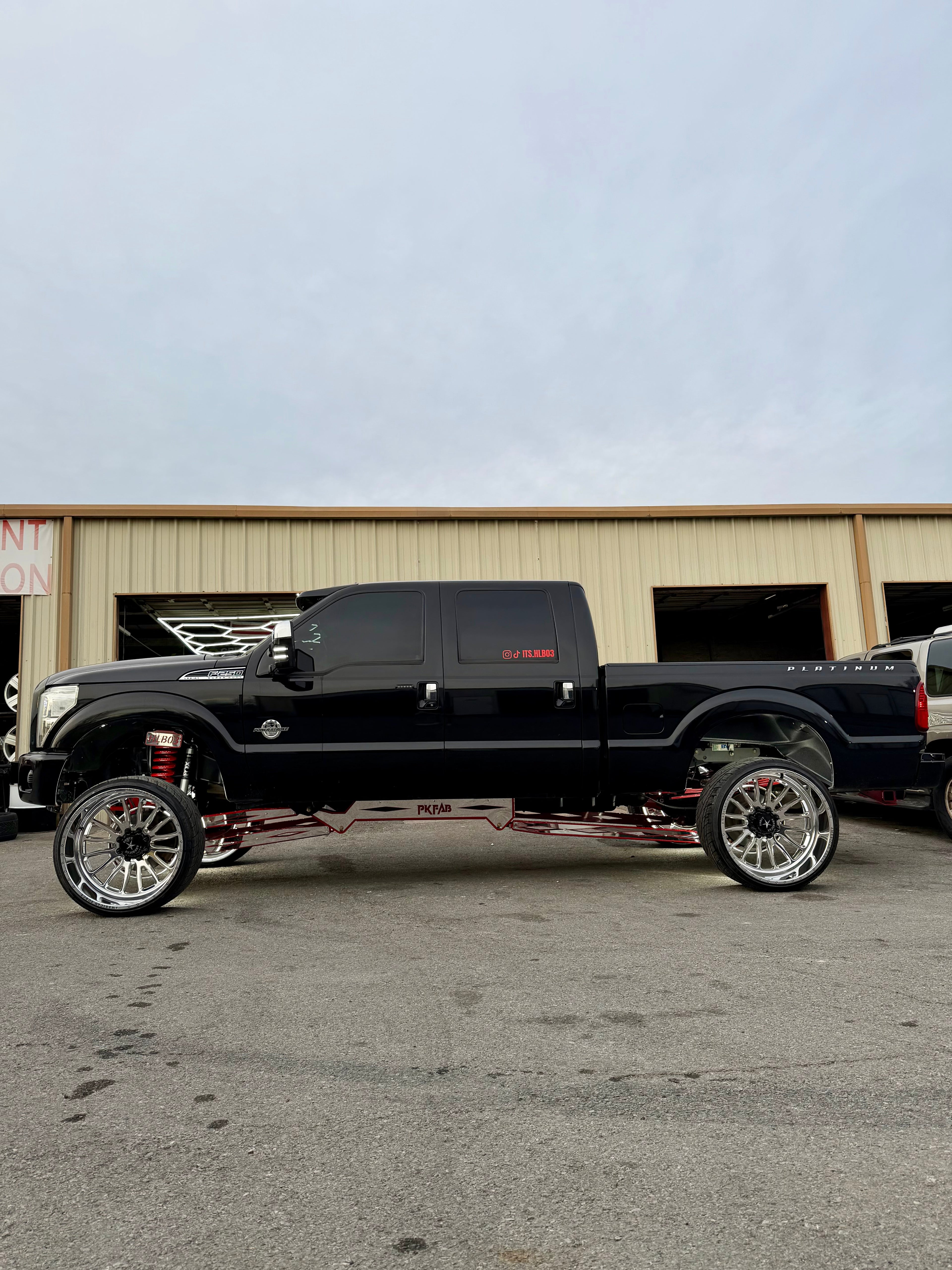 05-16 Ford F250/350 Fabricated Cradle/4 Link system