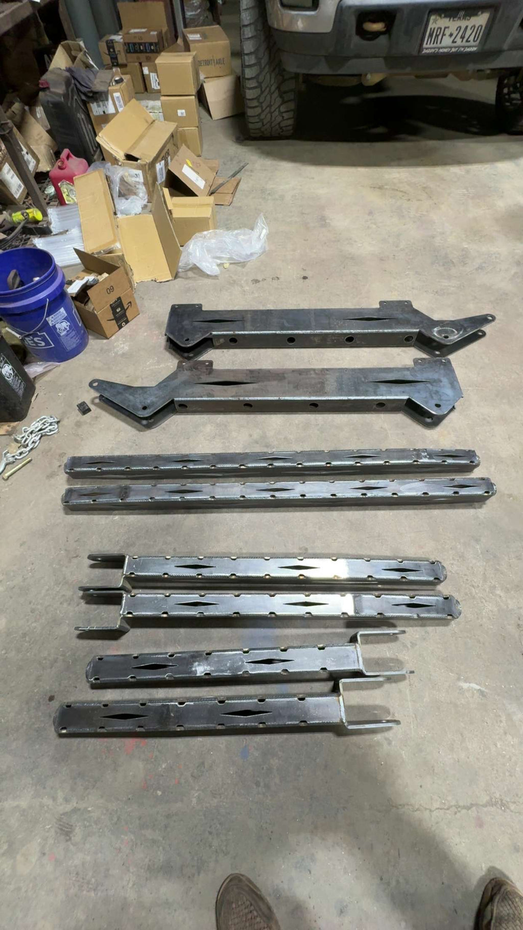 05-16 Ford F250/350 Fabricated Cradle/4 Link system