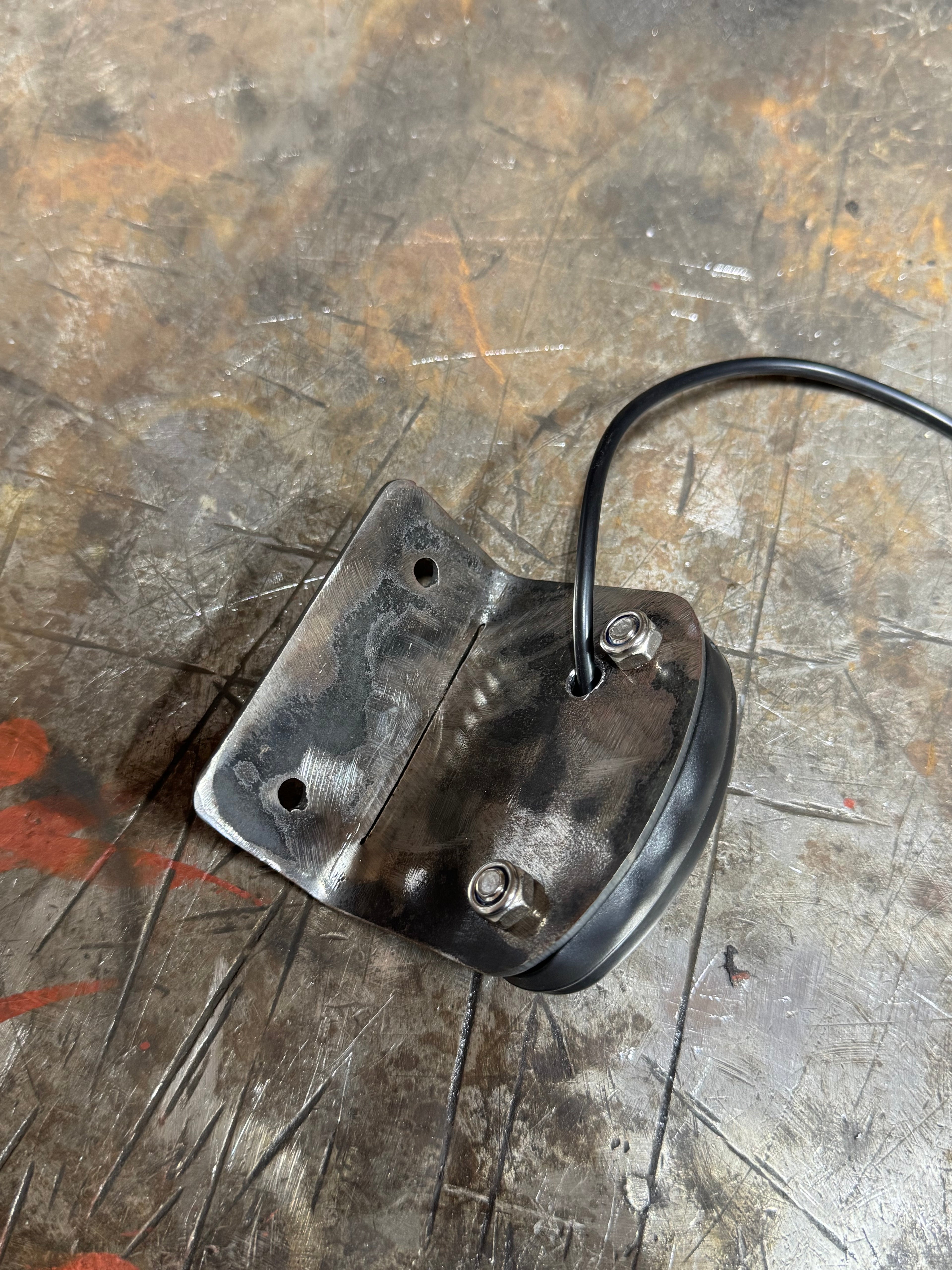 Angled Rock Light Brackets