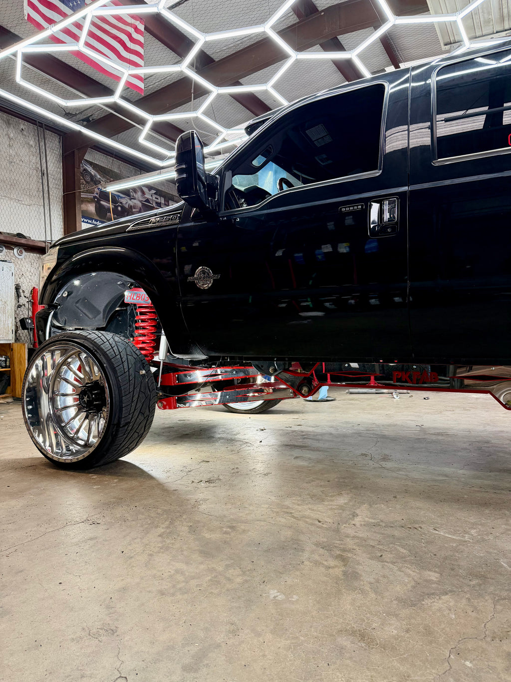 05-16 Ford F250/350 Fabricated Cradle/4 Link system