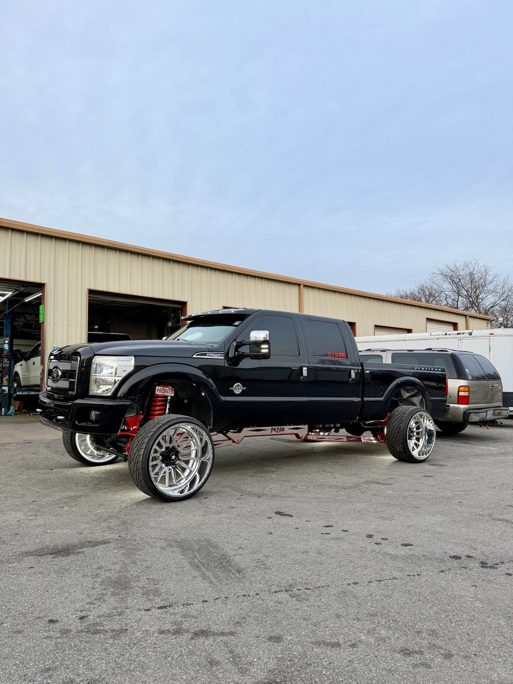 05-16 Ford F250/350 Fabricated Cradle/4 Link system