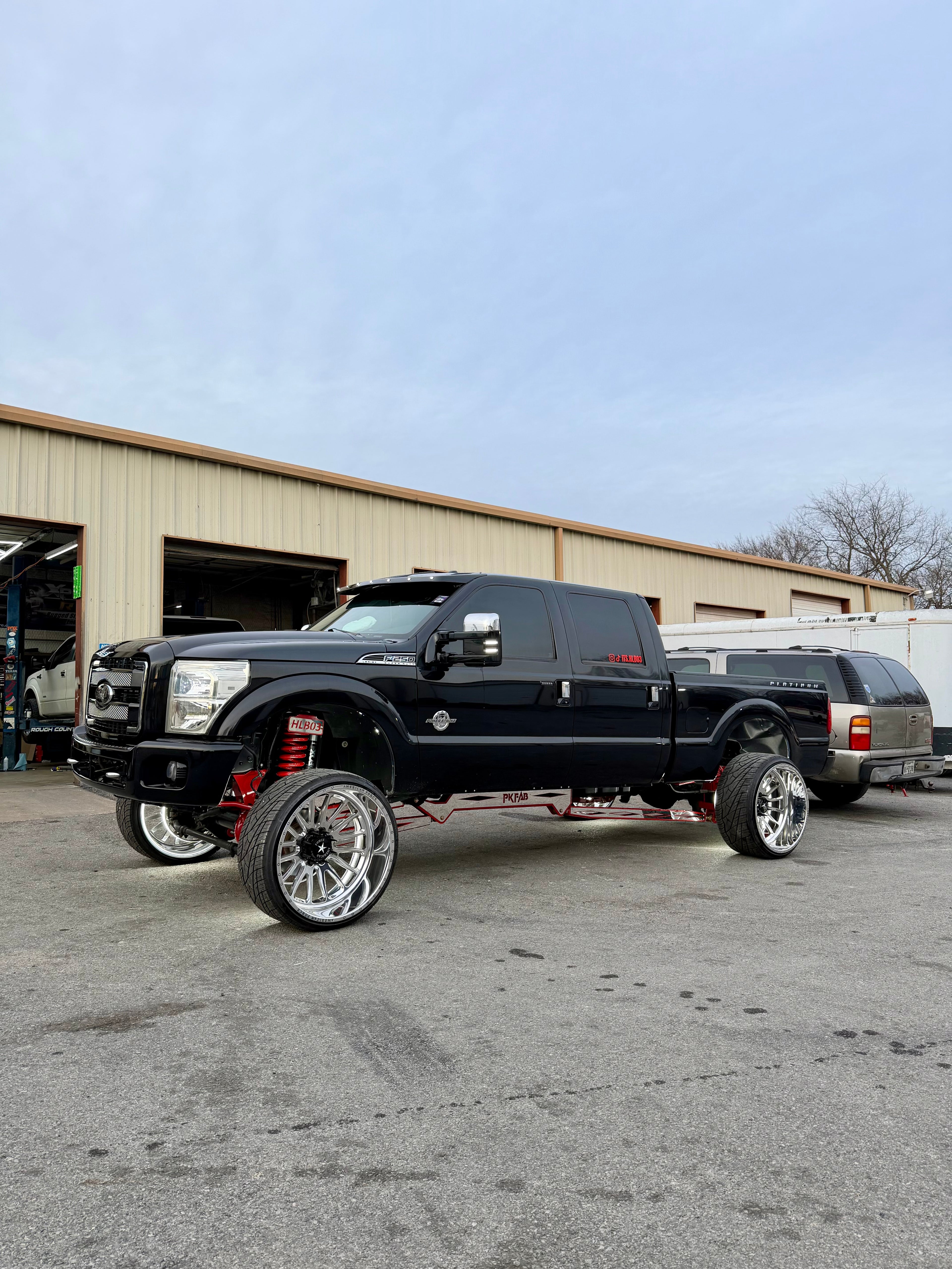 05-16 Ford F250/350 Fabricated Cradle/4 Link system